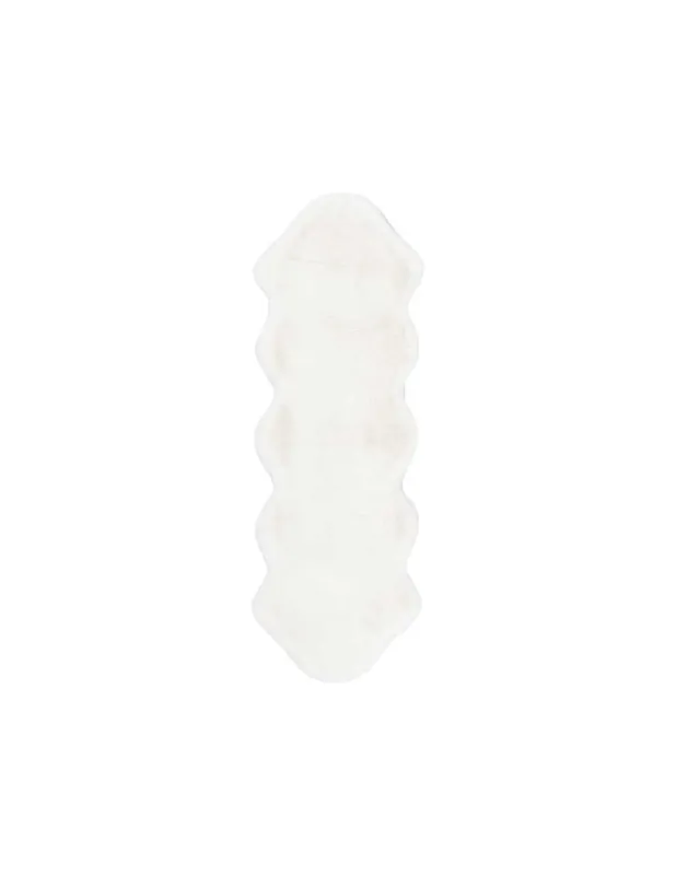Tappeto Rabbit Double Sheepskin 300 Bianco