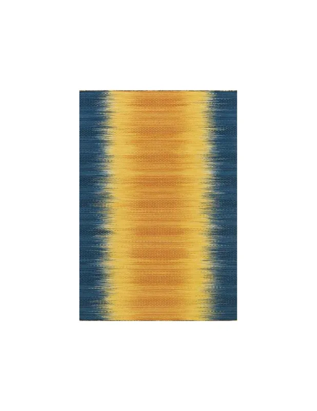 Tappeto Sunset 8070 Giallo Blu
