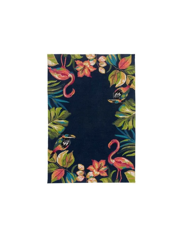 Tappeto Rosetta Gf 020 605 Antracite Multi