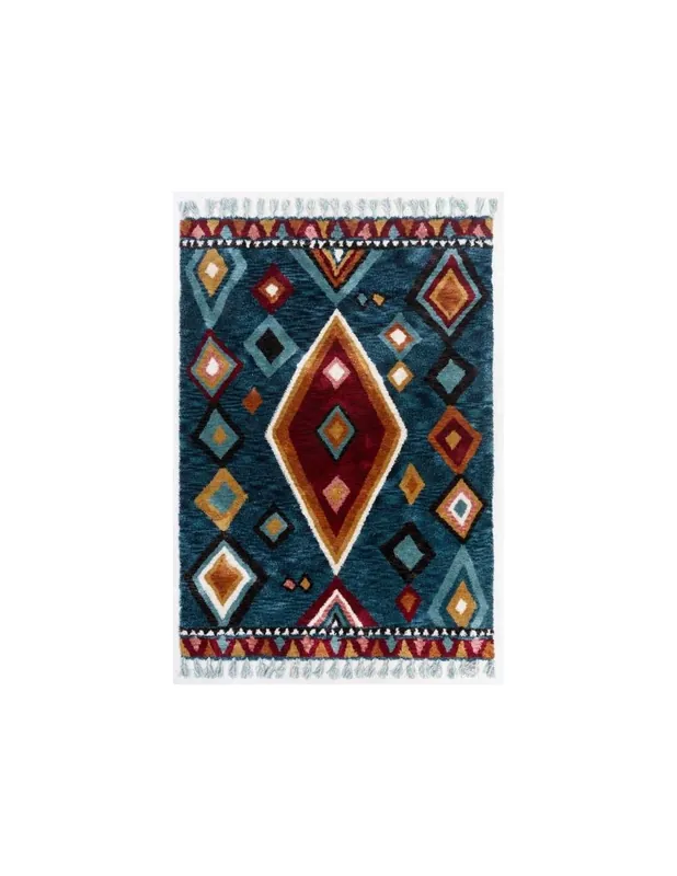 Tappeto Vittoria Gf 015 705 Blu Multi