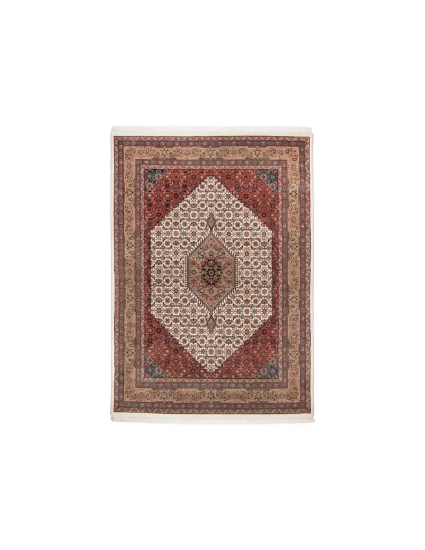 Tappeto Benares Bidjar 9 571 Crema Marrone