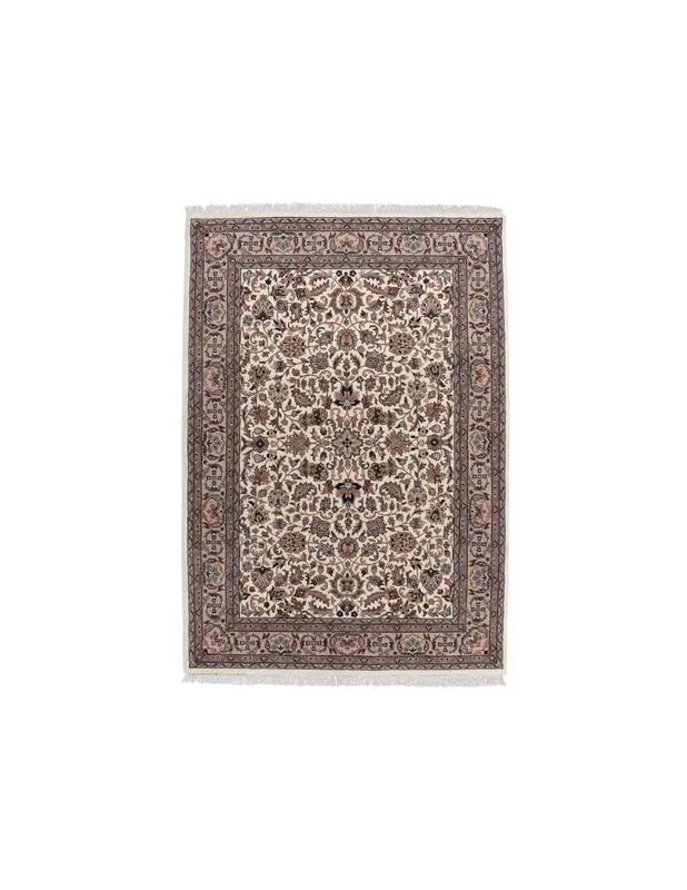 Tappeto Benares Isfahan 571 Crema Marrone