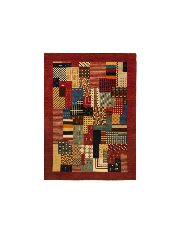 Tappeto Hindustan Hali 1425 203 Rosso Multi