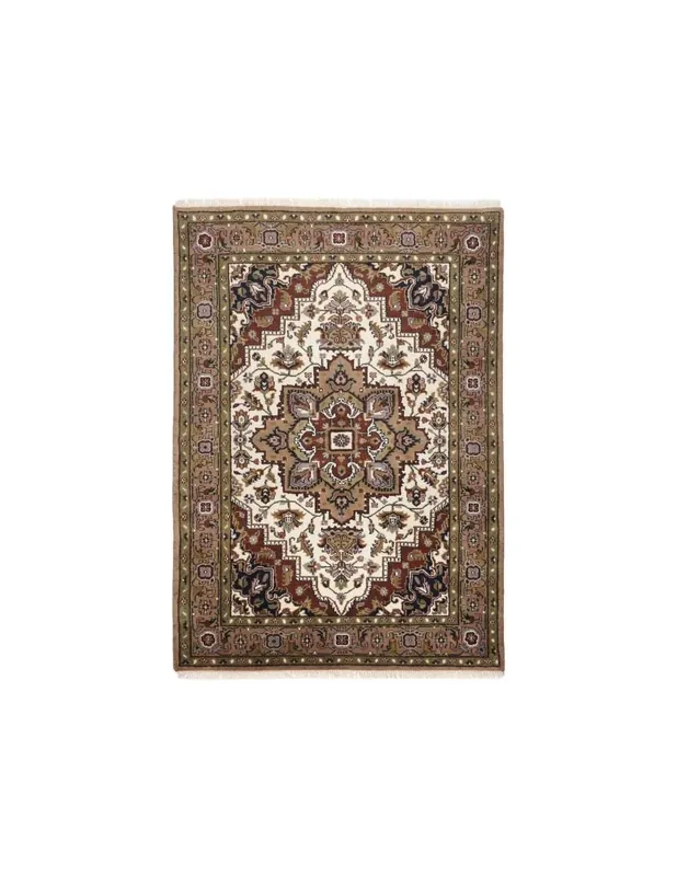 Tappeto Imperial Heriz Heriz 571 Crema Marrone