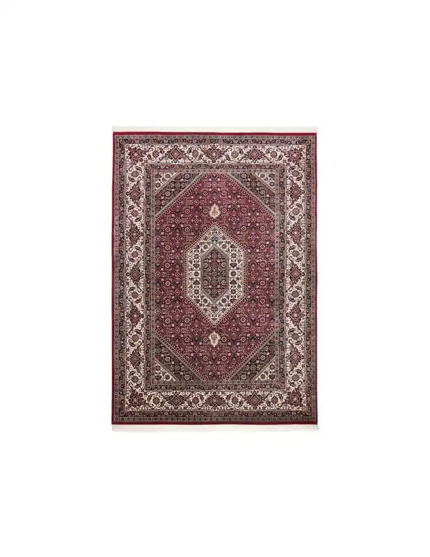 Tappeto Meraj Silk Bidjar Cl. 562 Rosso Crema