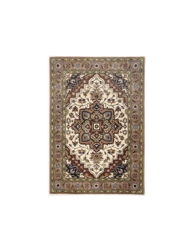 Tappeto Royal Heriz Heriz 571 Crema Marrone