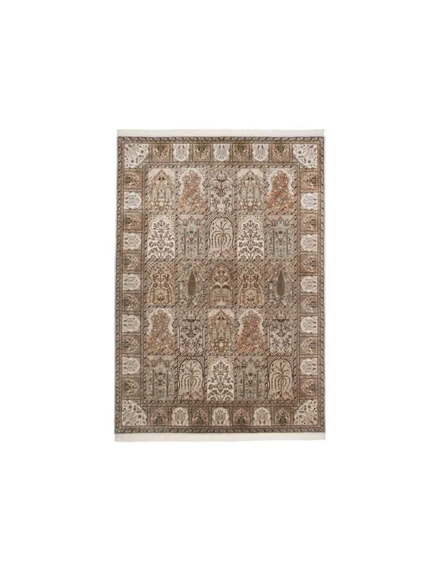Tappeto Sirsa Silk Bakt. K 573 Crema Crema