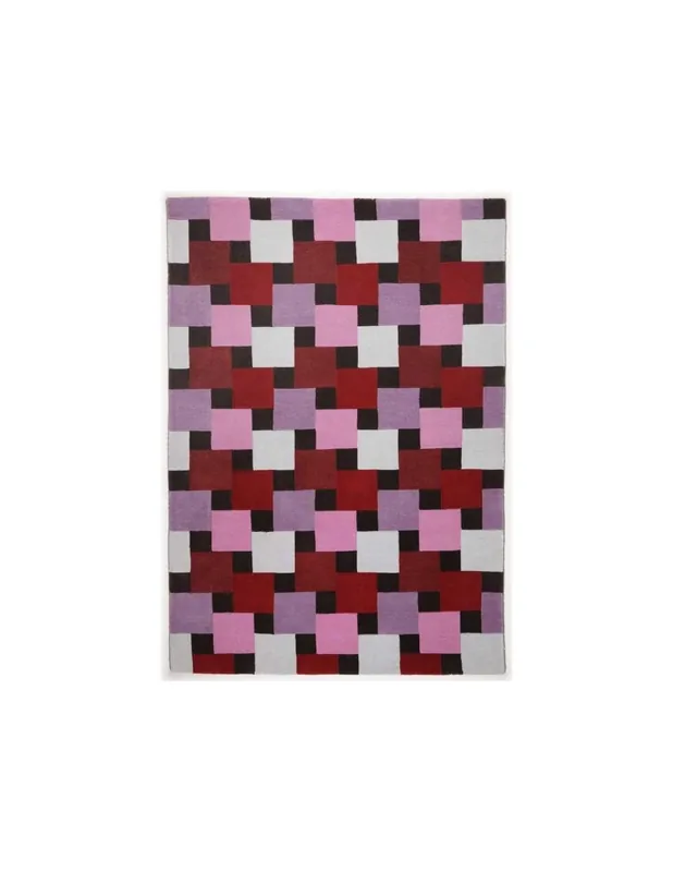 Tappeto Como Fe 6831 253 Rosa Multi