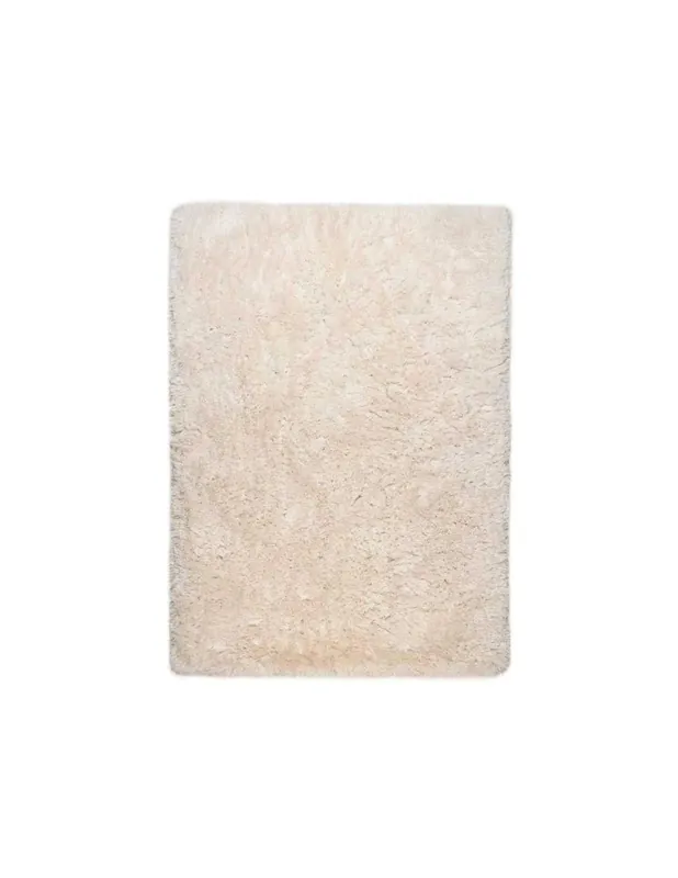 Tappeto Flokato Uni 556 Beige Chiaro