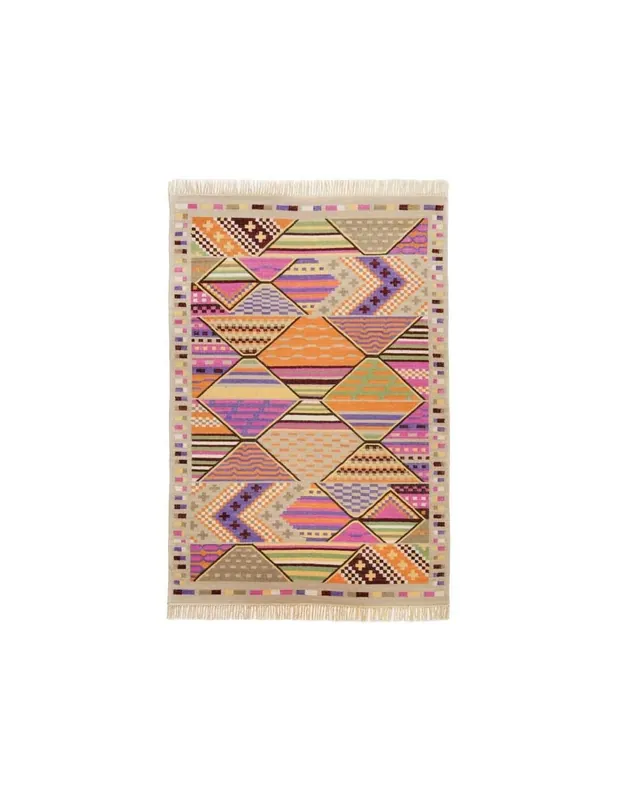 Tappeto Kelim Royal Ro 12 6091 553 Beige Multi