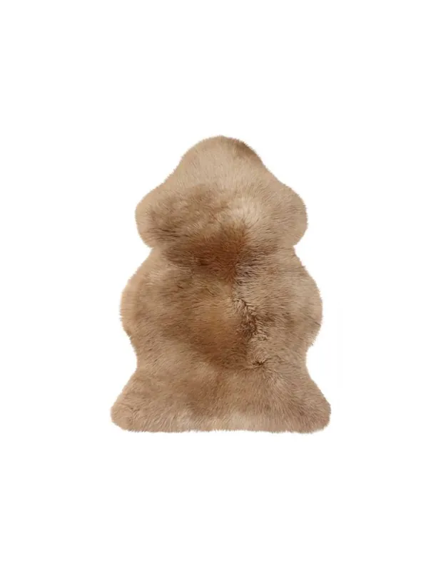 Tappeto Maeh Lammfell 470 Cammello