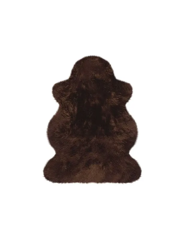 Tappeto Maeh Lammfell 500 Marrone