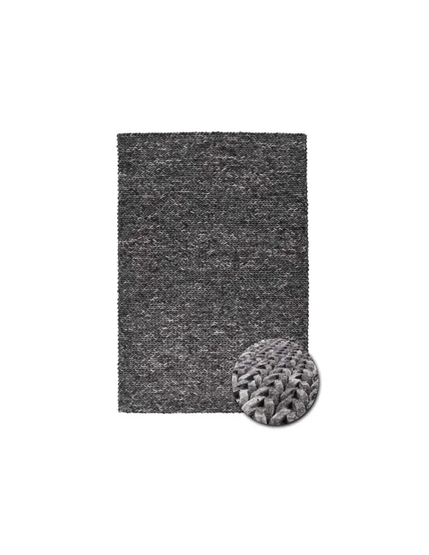 Tappeto Arlberg 3619 130 Naturale Dk. Grigio