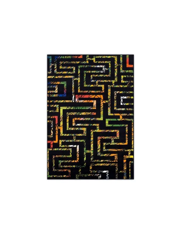Tappeto Happy Color 4442 600 Nero
