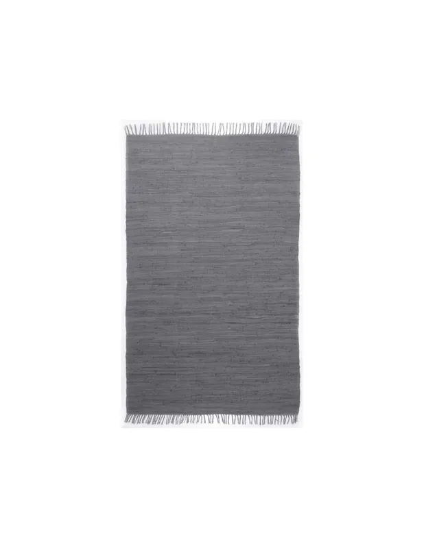 Tappeto Happy Cotton Uni 601 Antracite
