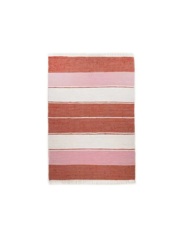 Tappeto Happy Design Stripes 200 Rosso