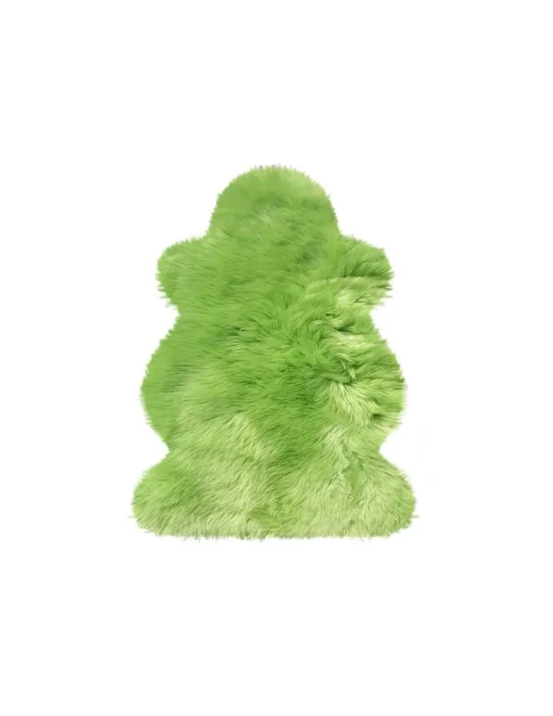 Tappeto Shaun Lammfell 300 Verde