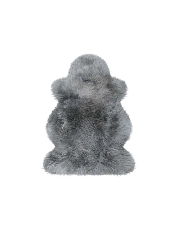 Tappeto Shaun Lammfell 650 Grigio