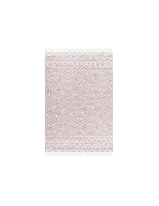 Tappeto Colorosso Macrame Three 250 Rosa