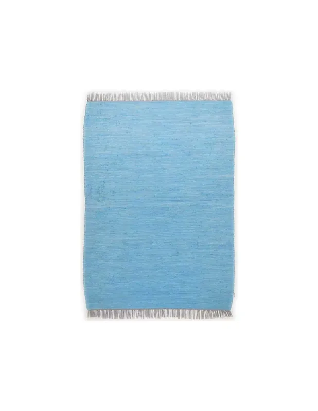 Tappeto Cotton Colors Uni 720 Turchese