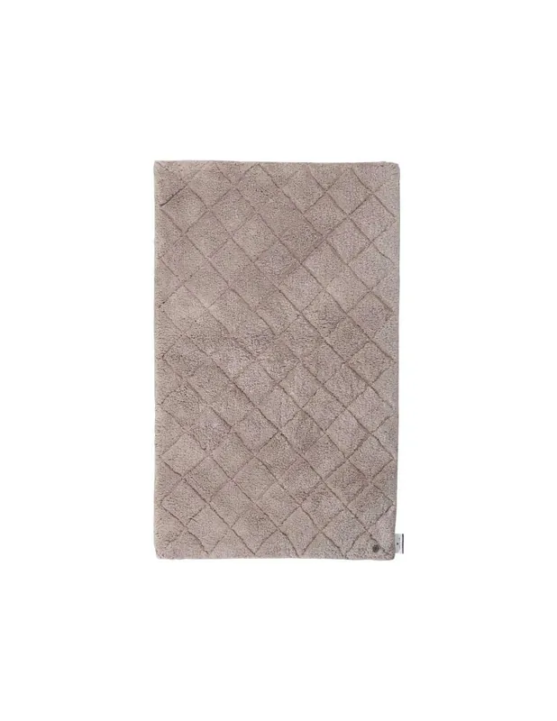 Tappeto Cotton Pattern Diamond 506 Marrone Chiaro