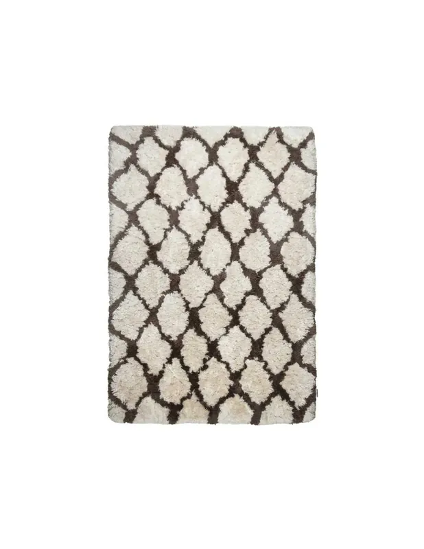Tappeto Flocatic Lines 500 Marrone