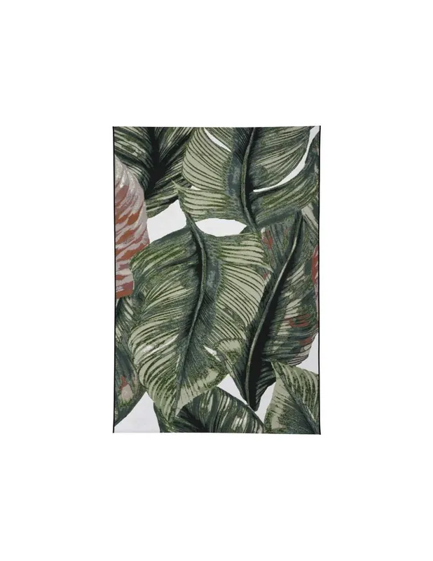 Tappeto Garden Leaf 305 Verde Multi