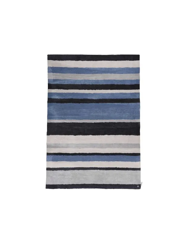 Tappeto Powder Fashion Stripes 705 Blu Multi