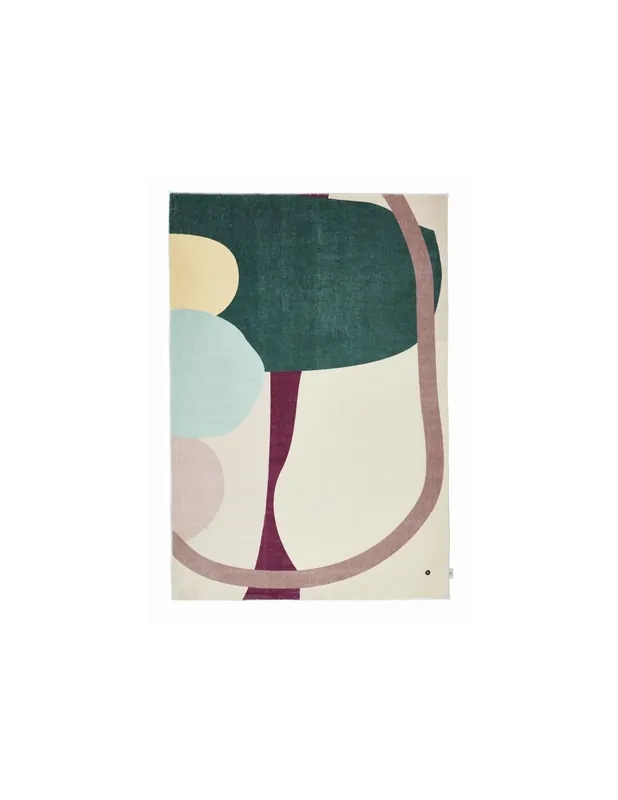 Tappeto Shapes Four 305 Verde Multi