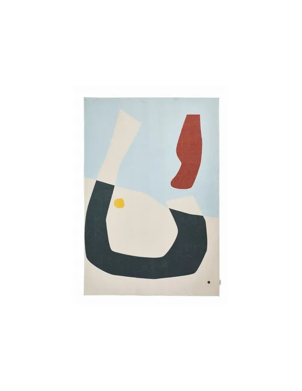 Tappeto Shapes One 705 Blu Multi