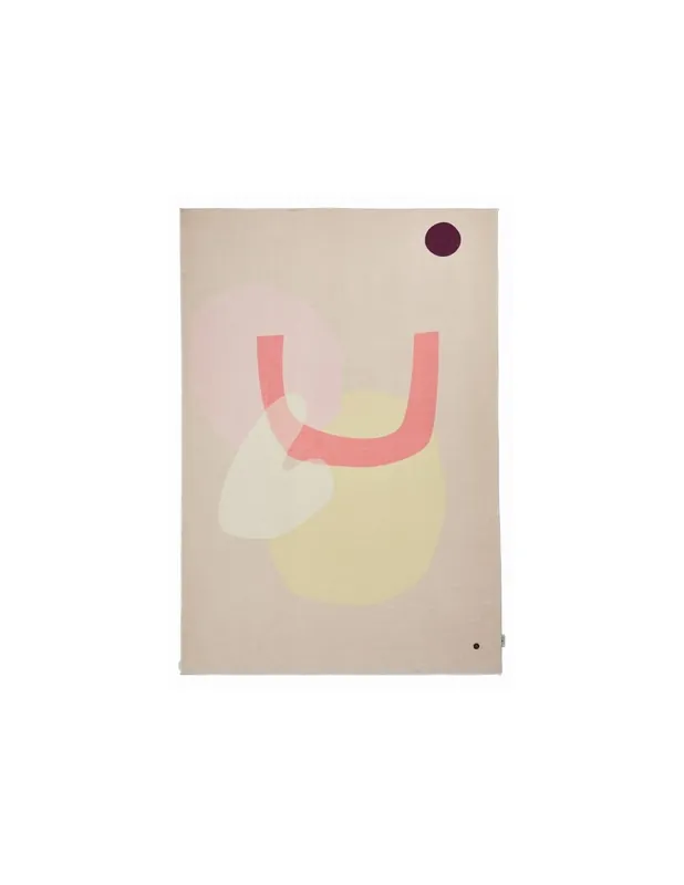 Tappeto Shapes Six 253 Rosa Multi