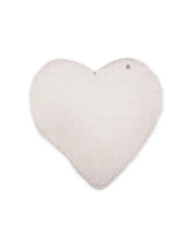 Tappeto Soft Heart 102 Bianco
