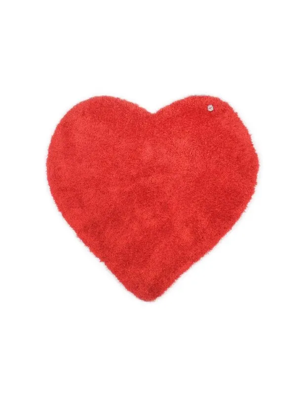 Tappeto Soft Heart 201 Rosso