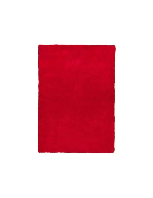 Tappeto Soft Uni 201 Rosso