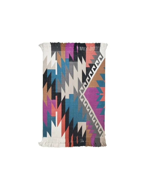 Tappeto Vintage Funky Kelm 800 Multicolor