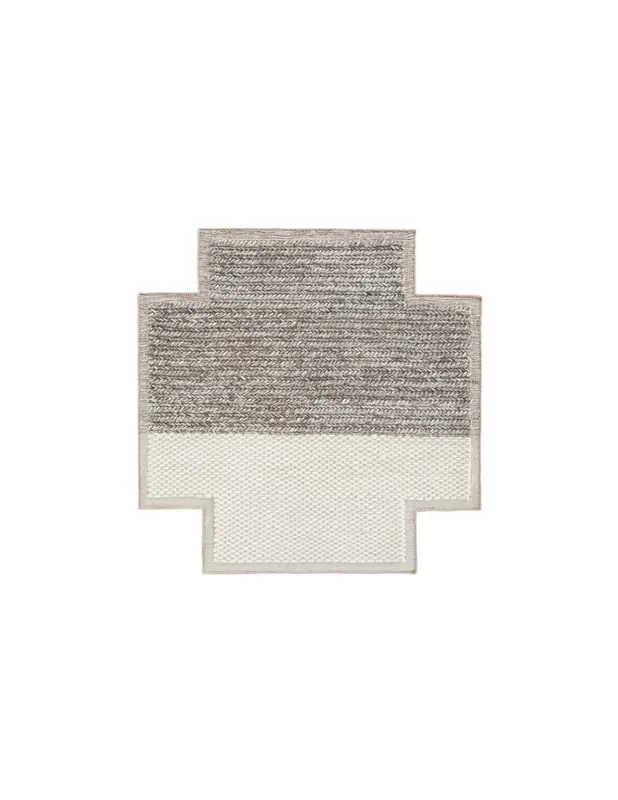 Mangas Space Plait Square Ivory
