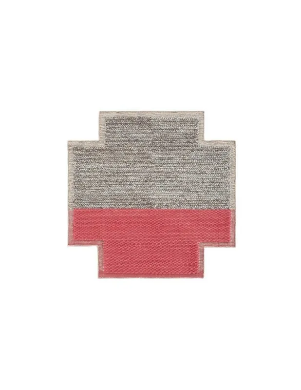 Mangas Space Plait Square Coral