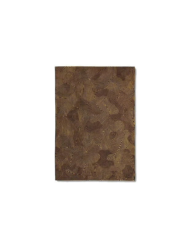 Tappeto Coral Black Gold 9227