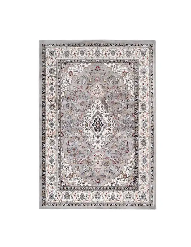 Tappeto Isfahan 740 Grigio