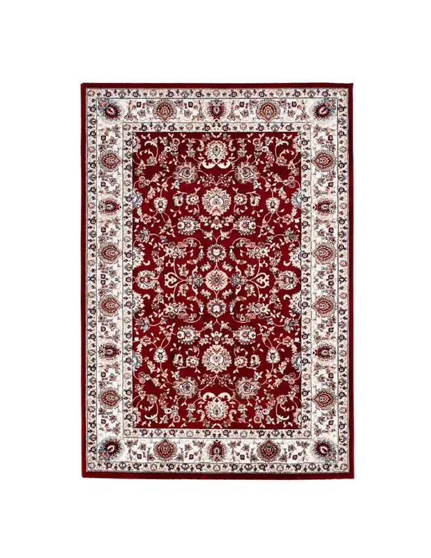 Tappeto Isfahan 741 Rosso