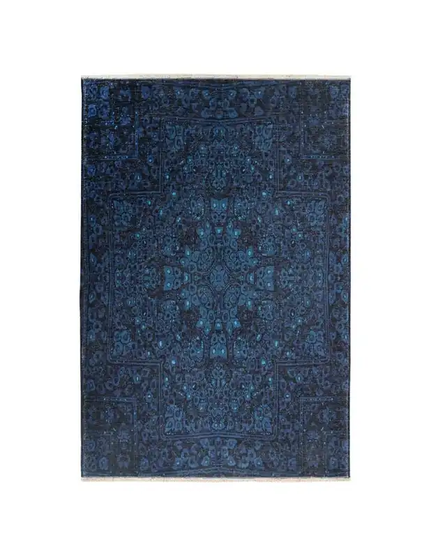 Tappeto Azteca 550 Blu
