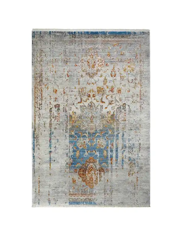 Tappeto Laos 453 Blu