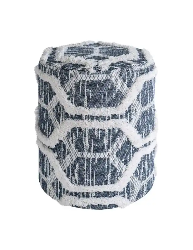 Nomad Pouf Blu