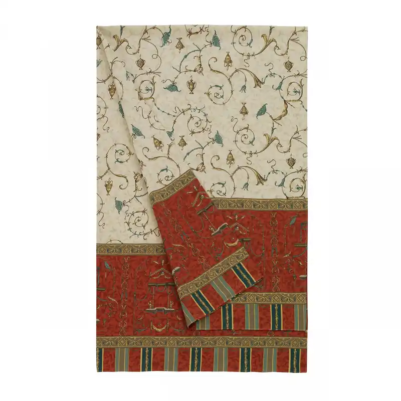 Bassetti Granfoulard Telo arredo Copritutto OPLONTIS 8 270x270 cm Bordeaux