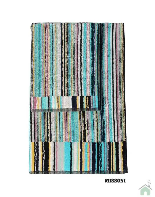 Set asciugamani Missoni Home 1 Telo + 2 asciugamani + 2 ospiti JAZZ 170