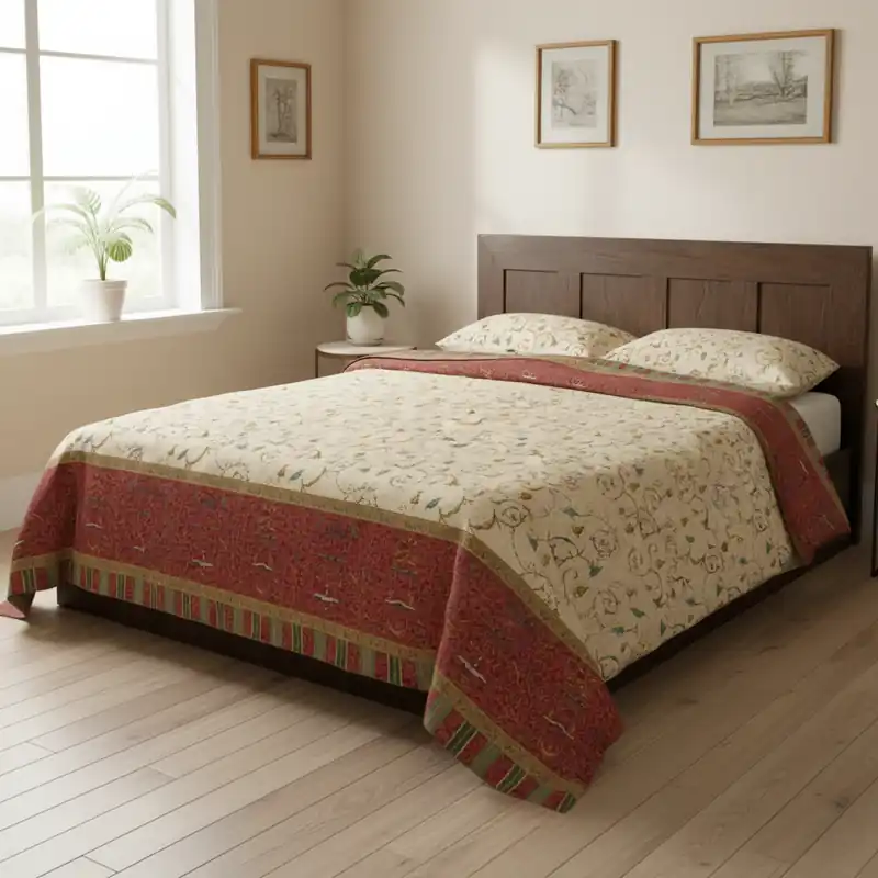 Bassetti PLAID matrimoniale GRANFOULARD OPLONTIS Bordeaux var.8 240x250