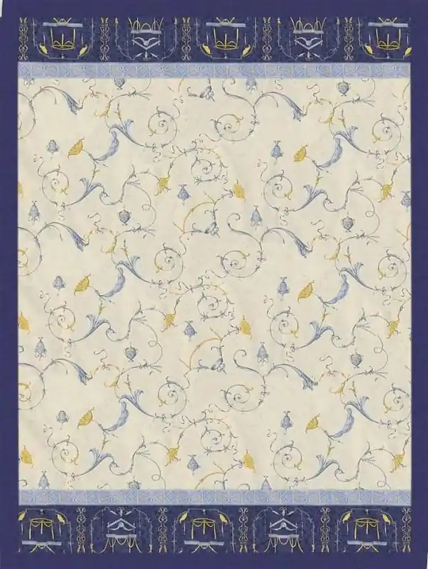 Bassetti Plaid Granfoulard 155x220 cm OPLONTIS var.9 blu Idea regalo originale
