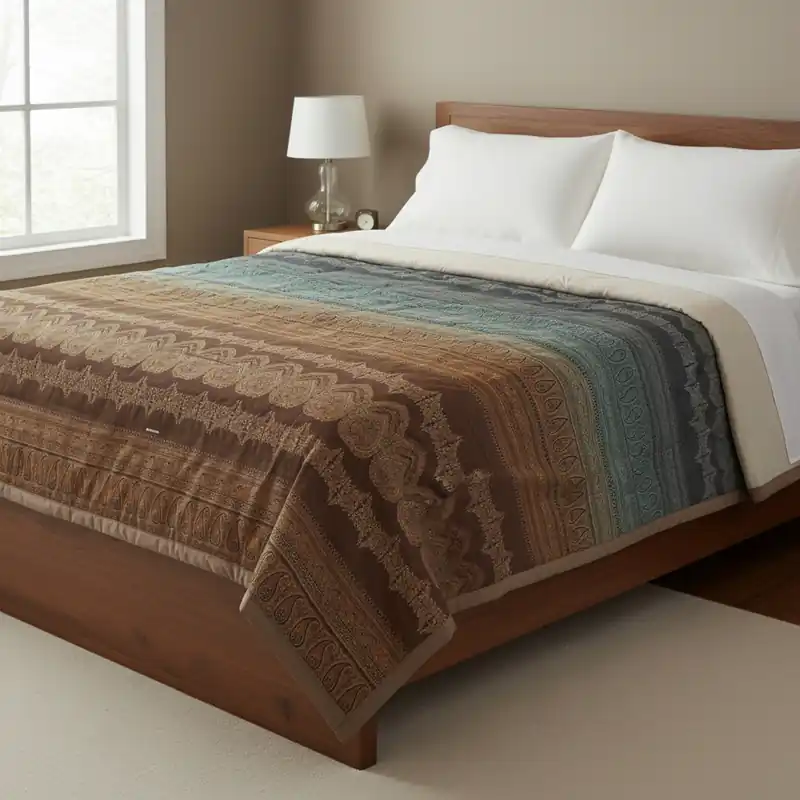 Bassetti Plaid Granfoulard 250x270 cm BRUNELLESCHI v7 grigio