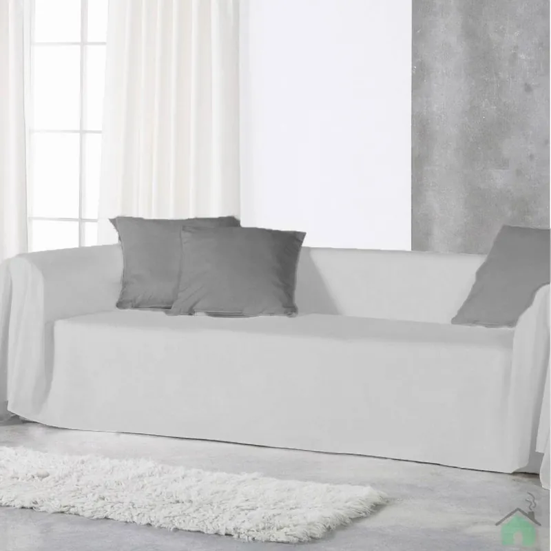 Copridivano copritutto telo Panama 170x300 cm - perla