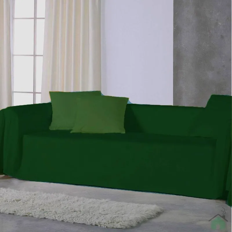 Copridivano copritutto telo Panama RARUS 350x300 cm - verde inglese